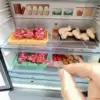 New 1/12Miniature Supermarket food simulation kabob beef sausage corn mushroom for Doll House Mini Kitchen Clay food Accessories 2