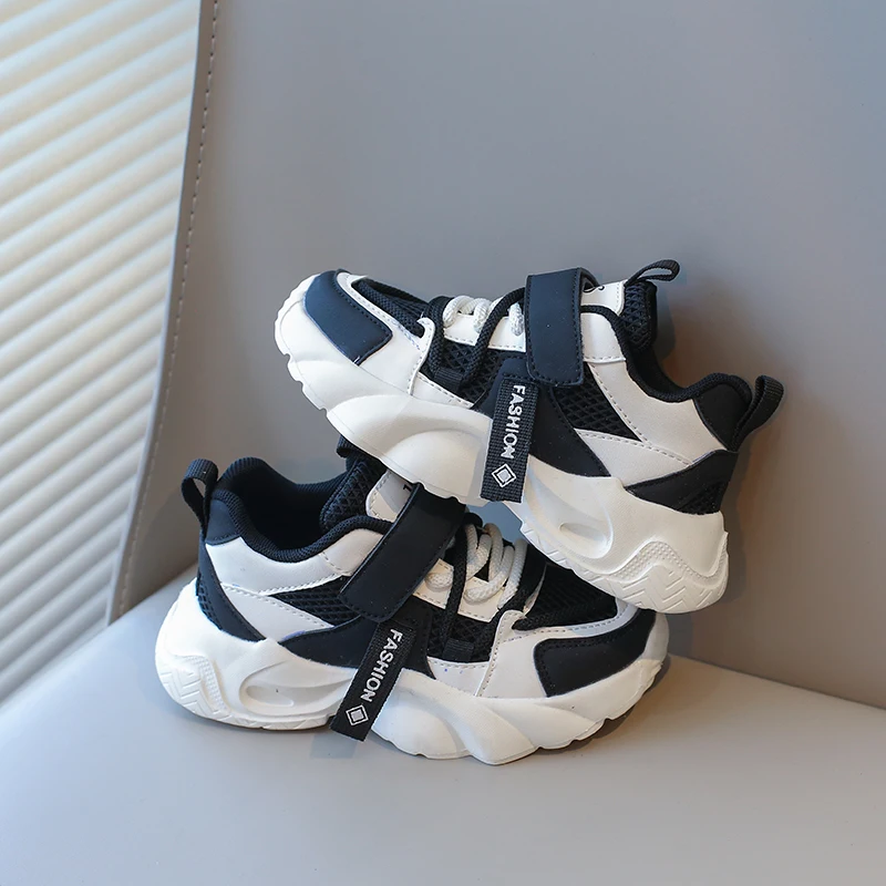 Breathable Non Slip Kids Running Shoes for Autumn