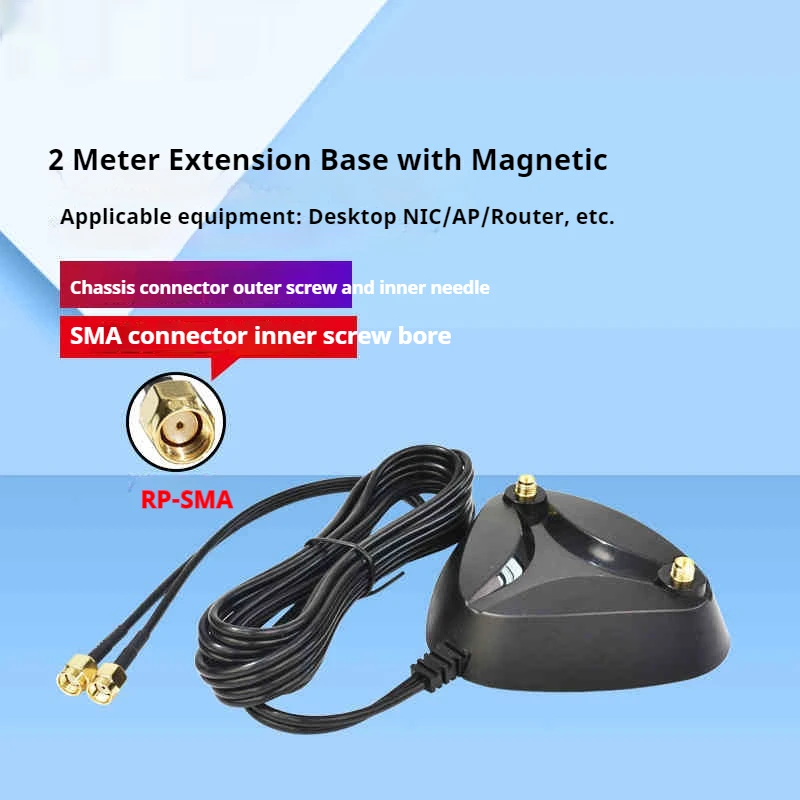 Wifi Antenna 2.4G 5.8G 5G WIFI6E Bluetooth High Gain Dual Band Recevier External Antenna For ASUS Desktop Motherboard Wireless Network Card