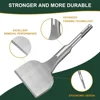 1PC SDS PLUS Round Shank tile Shovel Electric Hammer Chise Wall Impact Drill Elbow 17x165x75 mm 25° Bending 3