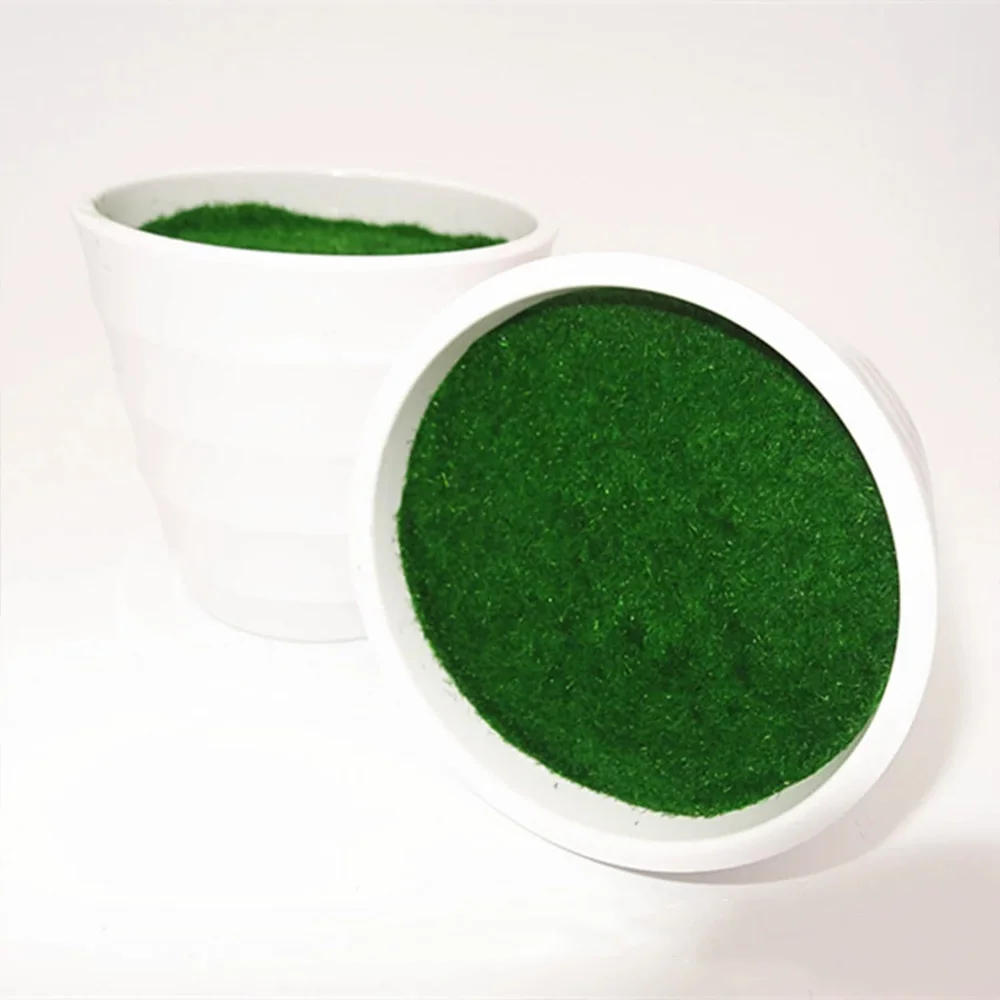 White Decorative Thick Plastic Flower Pot for Home and Garden Decor