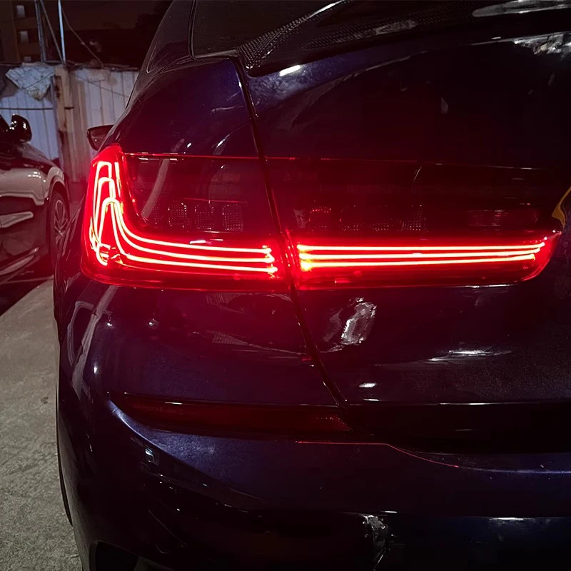 LEDダイナミックテールライト,BMW 3シリーズ,g20,m3,g80,2019, 2020