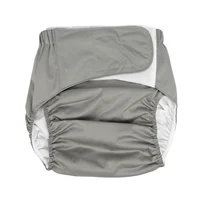 Cloth Adult Diaper Good Absorption Breathability Waterproof Breathable Reusable Adjustable Adult Nappy for Elderly 1