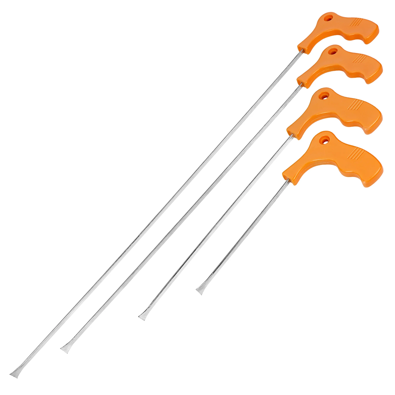 

4 PCS New Style New Color Car Dent Repair Tool Dent Removal Tools Orange Handle Clip Top Bar Set
