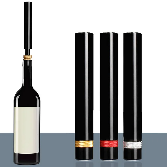 Flaschenöffner mit Luftdruckpumpe - Nadel-Weinöffner, einfacher