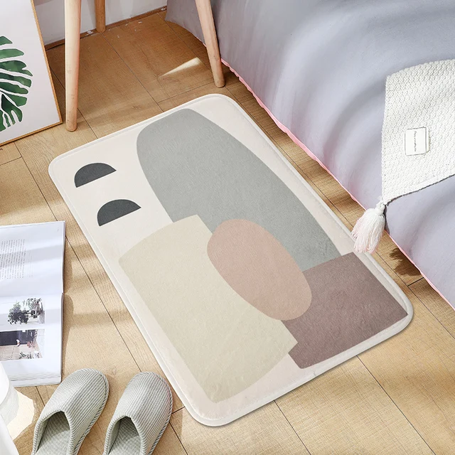 Cartoon Plush Floor Mat 4