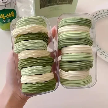 20 pezzi elastici per capelli ad alta elasticità per donna fasce per capelli minimaliste supporti per coda di cavallo elastici morbidi accessori per capelli elastici per tutti i giorni