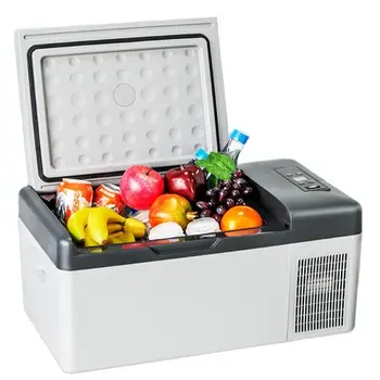 Frigorifero per auto 12 v24v220v compressore universale refrigerazione per auto da campeggio all'aperto Mini frigorifero a doppio scopo 1