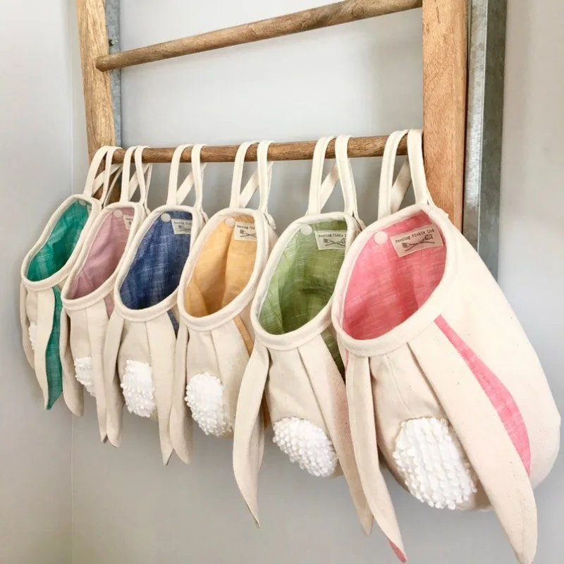 

Easter Hanging Tote Bunny Ears Storage Bag