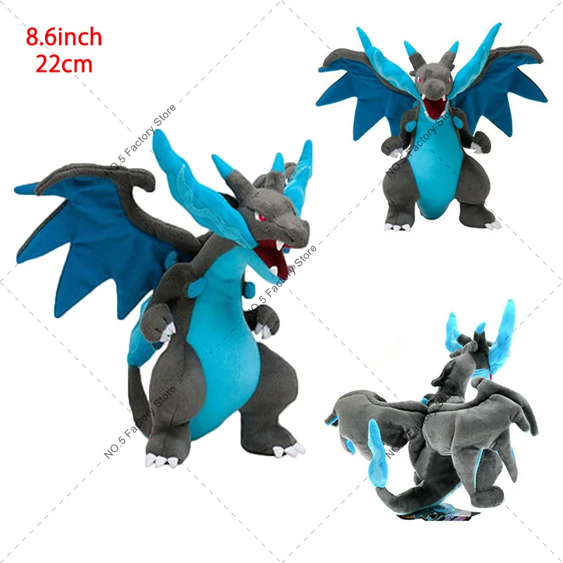 Mega Evolution Charizard Plush, Pokemon Mega Charizard Plush