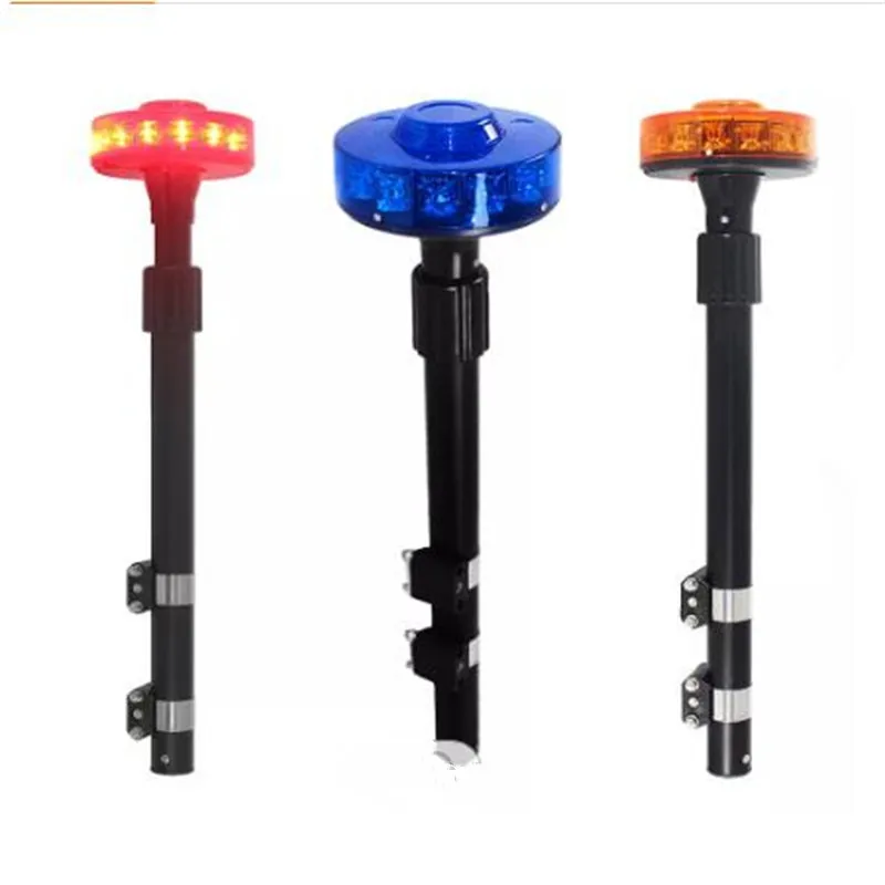 102cm 12W Led Motorbike rear tail Warning light,Police motorcycle Emergency light,Scalable pole mount,waterproof