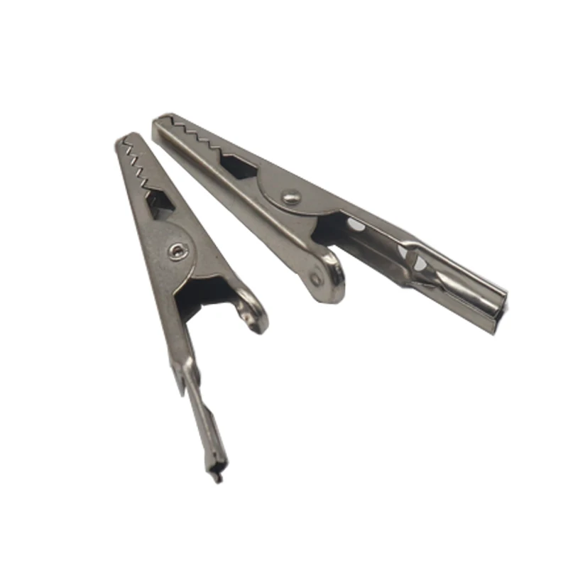 10A 1000V Alligator Crocodile Test Clip Clamp For Multimeter Tester Probe Crocodile Clip 2PCS