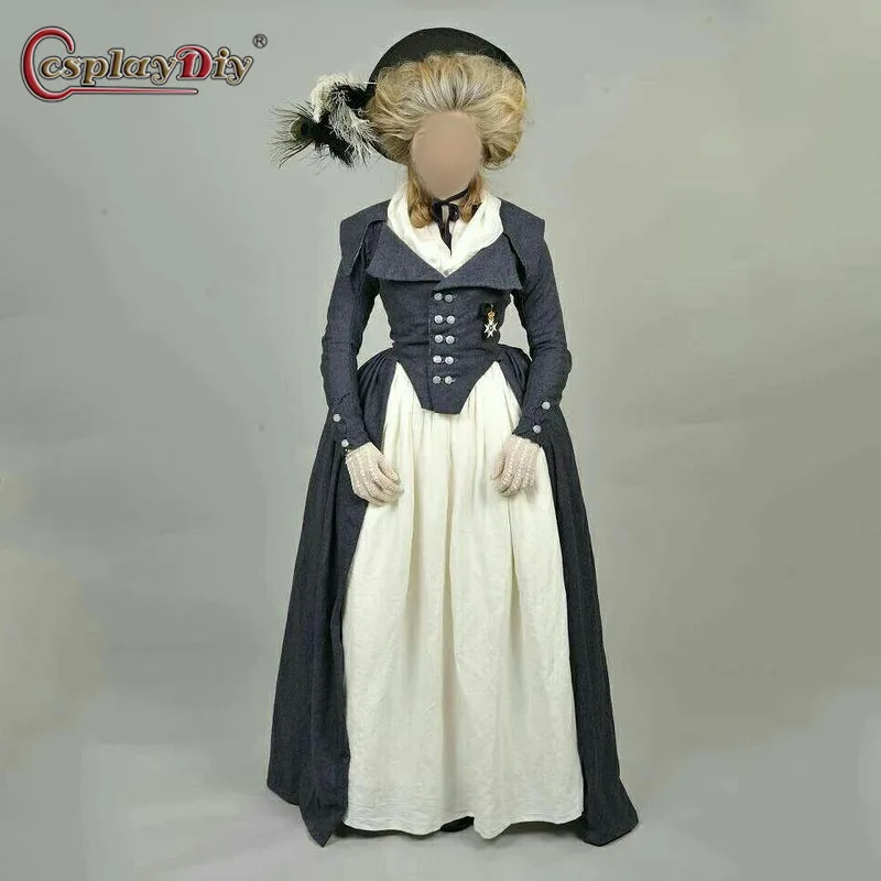 

Cosplaydiy Викторианский средневековый женский наряд для верховой езды бальное платье 18 века