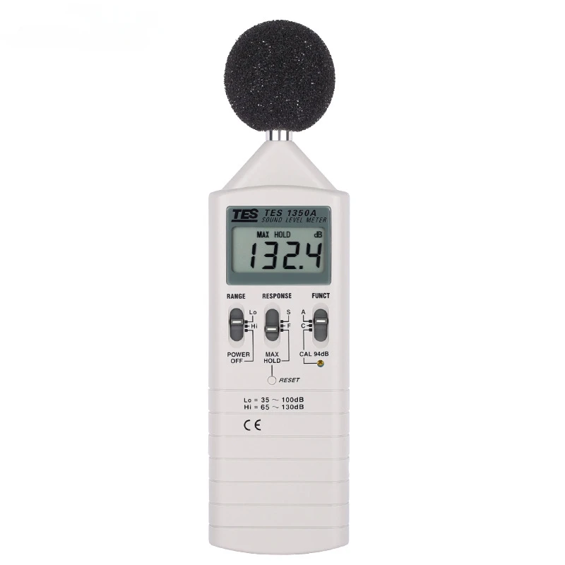 TES1350A Sound Level Meter 35-130 dB 0.1dB Resolution TES-1350A 2