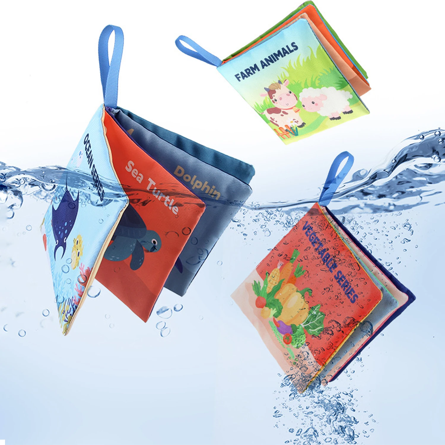 Soft Montessori Baby Cloth Book 5