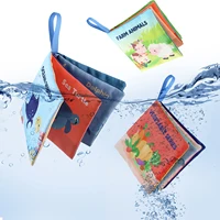 Soft Baby Books toys Montessori 3D Touch Feel High Contrast Cloth Book Sensory Early Learning games for kids Educational toys 5