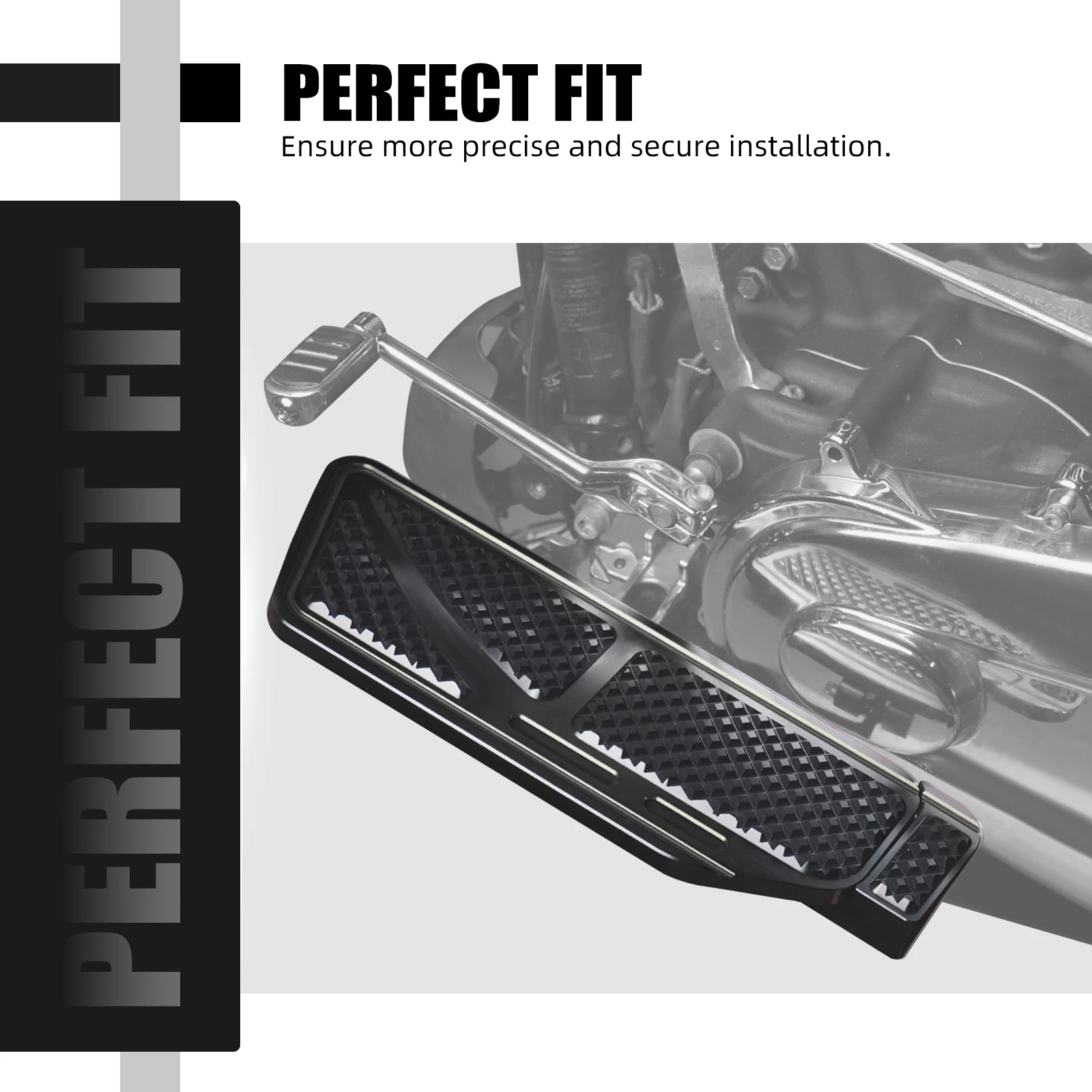 2017-2023 Für Harley Street Glide FLHX Special FLHXS Road Glide FLTRX FLTRXS 2015-2023 Trittbrett Fußstütze Brems- und Schalthebel – Detail 6
