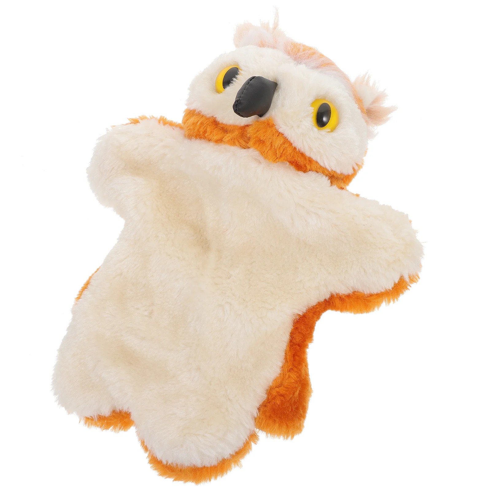 

Cartoon Owl Hand Puppet Supple Plush Animal Hand Puppet Interactive Storytelling Puppet