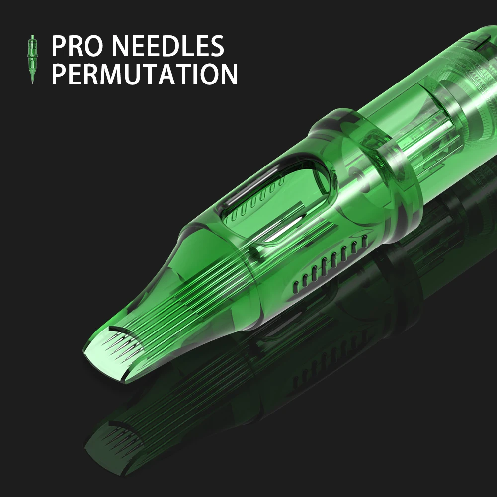 Tattoo Needles T-REX Tattoo Cartridge Needles 20pcs 14RL 3RL 13RM 5RM Disposable Sterilized Safety Tattoo Needle Cartridge Machines Grips