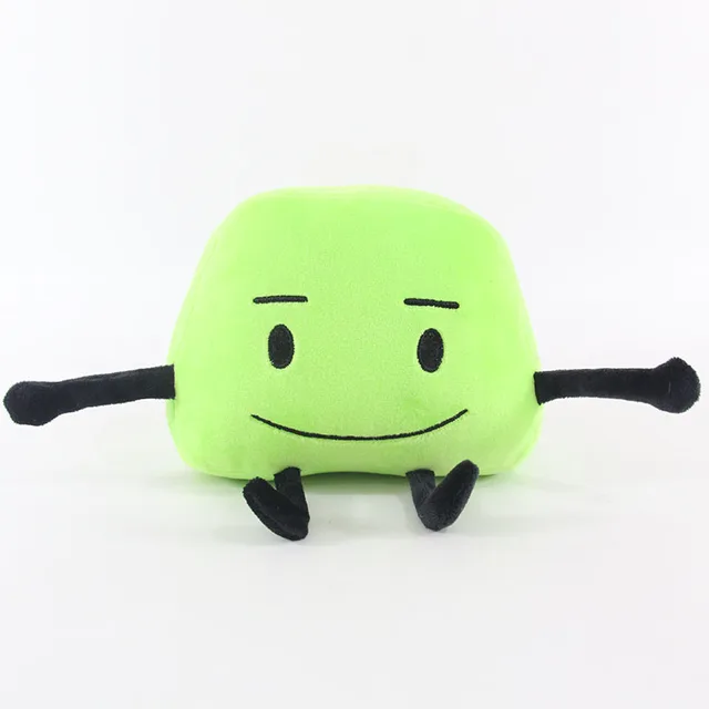 NFSQSR Battle for Dream Island Plush Toy, Bfdi Plushies Flower Bubble  Teardrop Leafy, and Firey Block Rubber Gold Pin Matches Pen Cube Soft  Stuffed Plush for Cartoon Fans Collectio.-A a : 