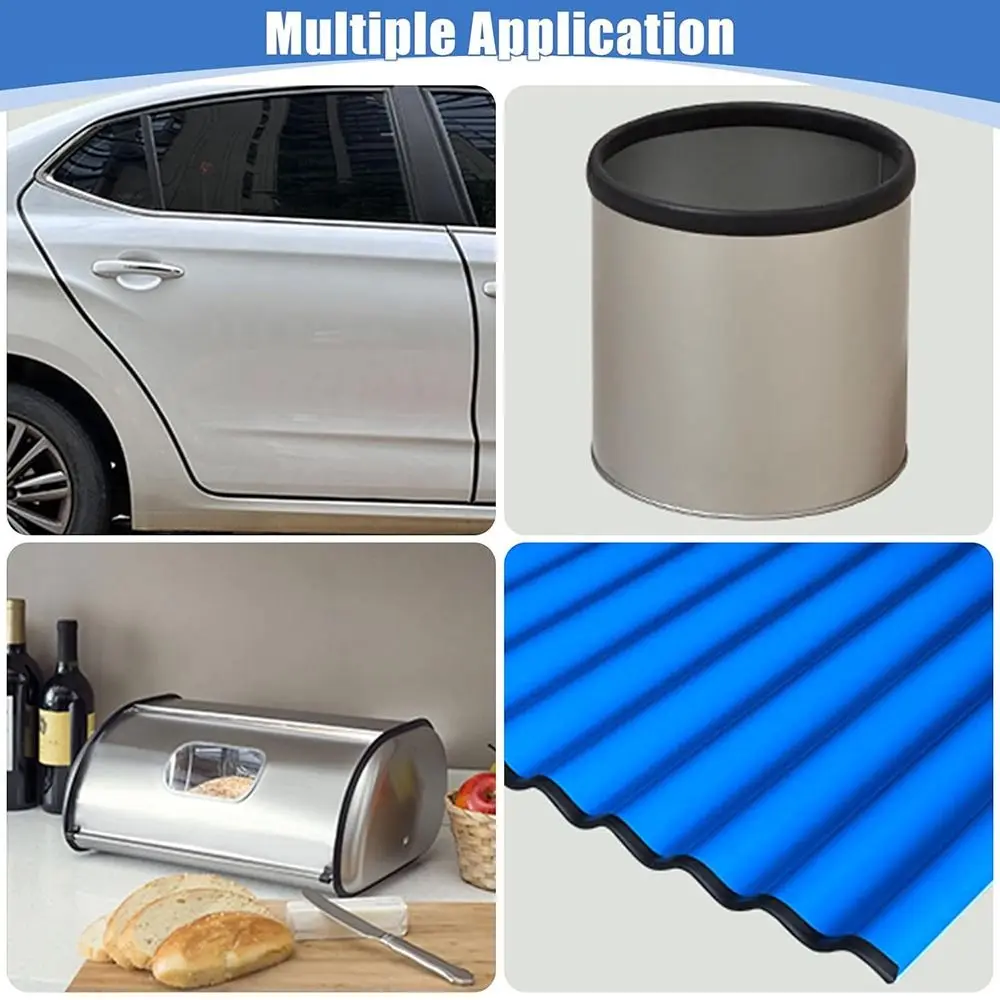 New Rubber Edge Trim Strip U Shape Black Door Edge Strip Edge Protector Doors