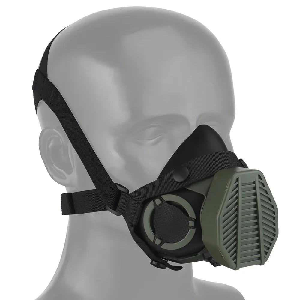 Tactical Half-mask Respirator For Airsoft And Outdoor Activities_voghion.com