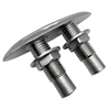 AndyMarine 316 Stainless Steel 5/6inch Pop Up Cleat Boat Accessories Save Space Mooring Dock Neat Cleat Marine Yacht Bollard 5