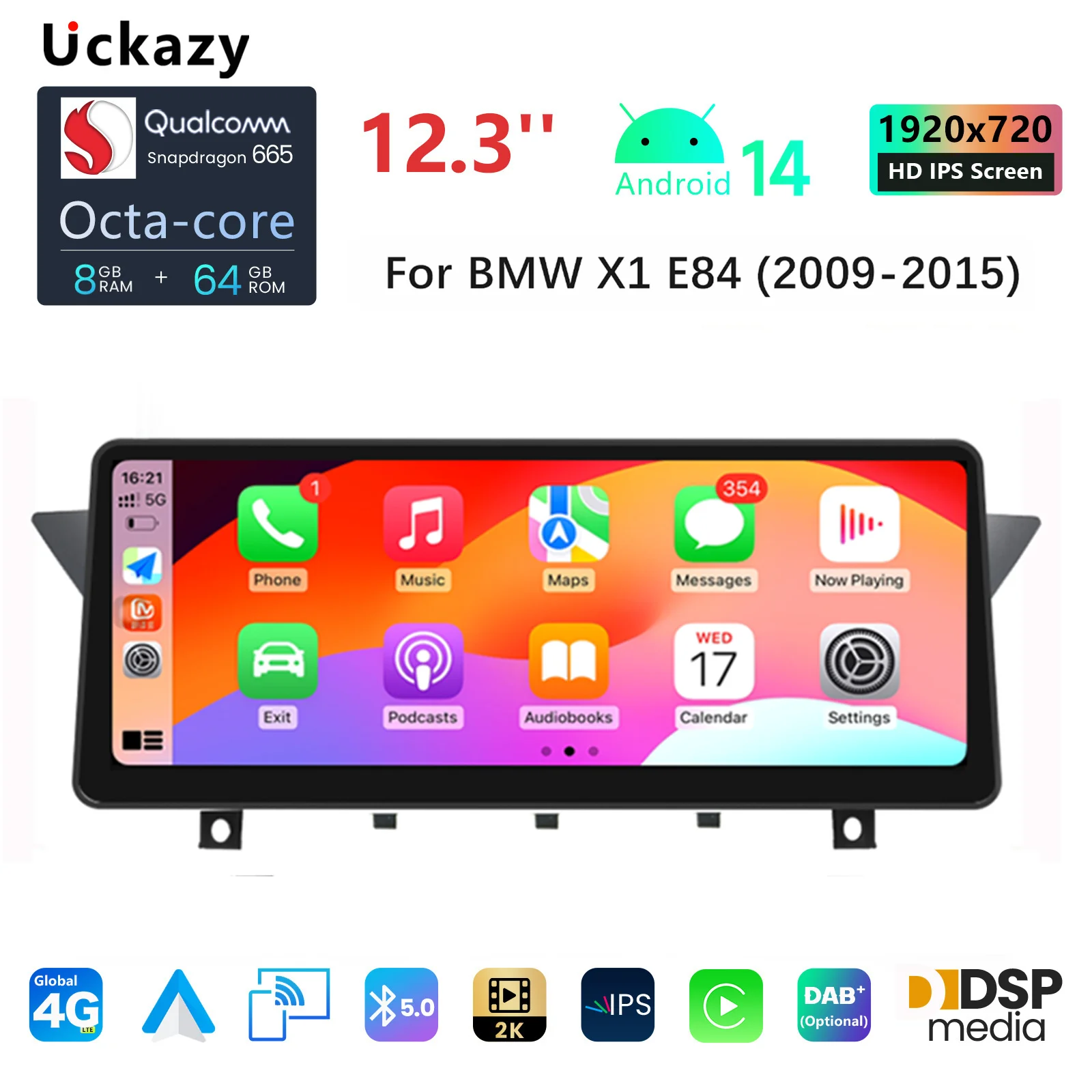 Wireless CarPlay Android Auto TouchScreen NBT For BMW 3 Series F30 F31 F34 F35 E - Foto 6