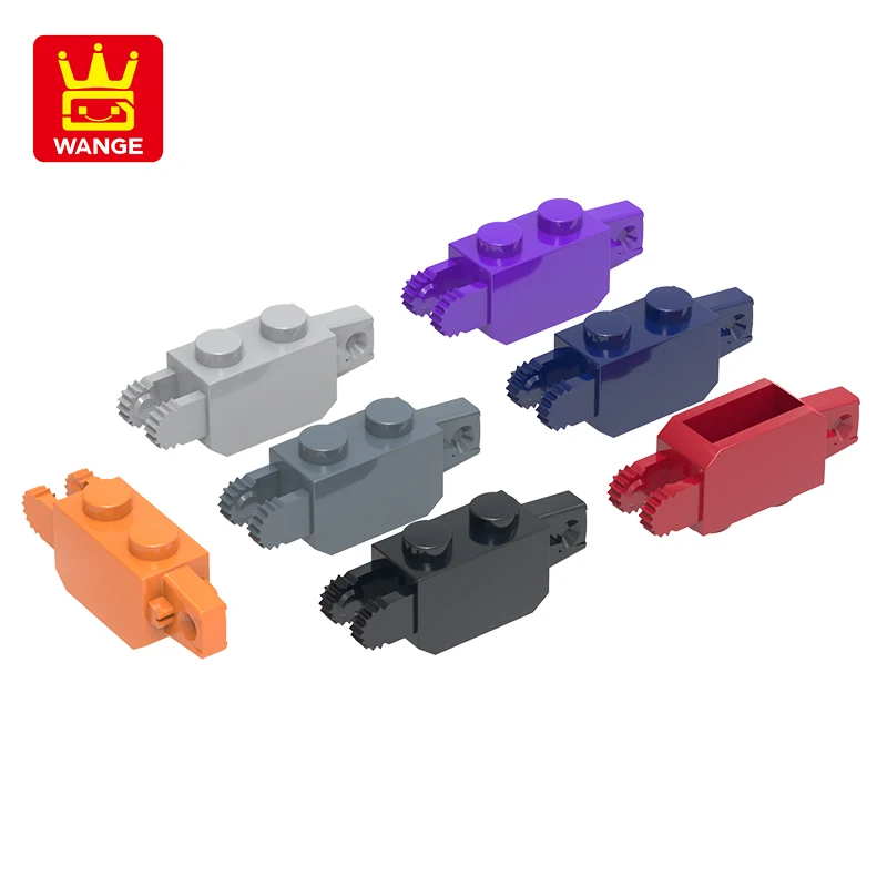 

20Pcs/lot Hinge Blocks on Both Sides Moc Color Buckle Accessories Compatible with 30386 Bricks DIY Children Toy Building Block