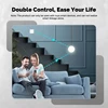 Tuya ZigBee3.0 Smart Scene Switch 4Button Portable Wireless Lighweight Design 12 Scene Remote Control Automation Battery Powered 5