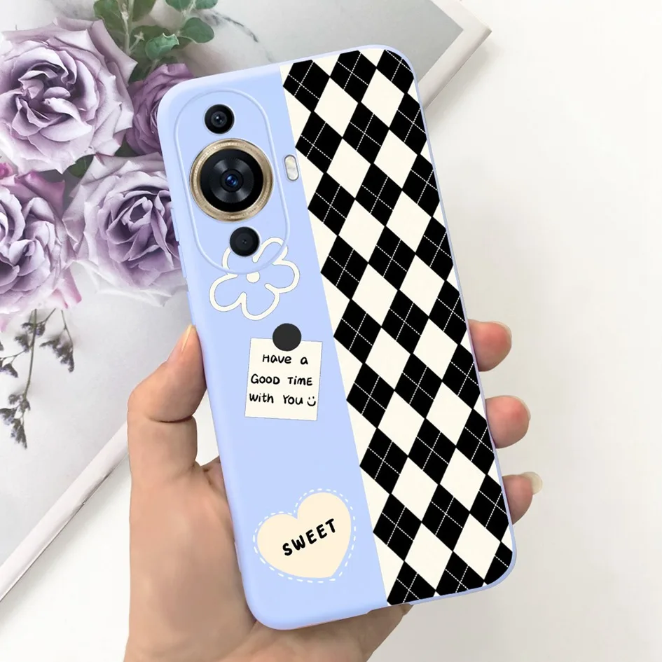 Stylish Fashion Pattern Soft Silicone Phone Case for Huawei Nova 11 Series