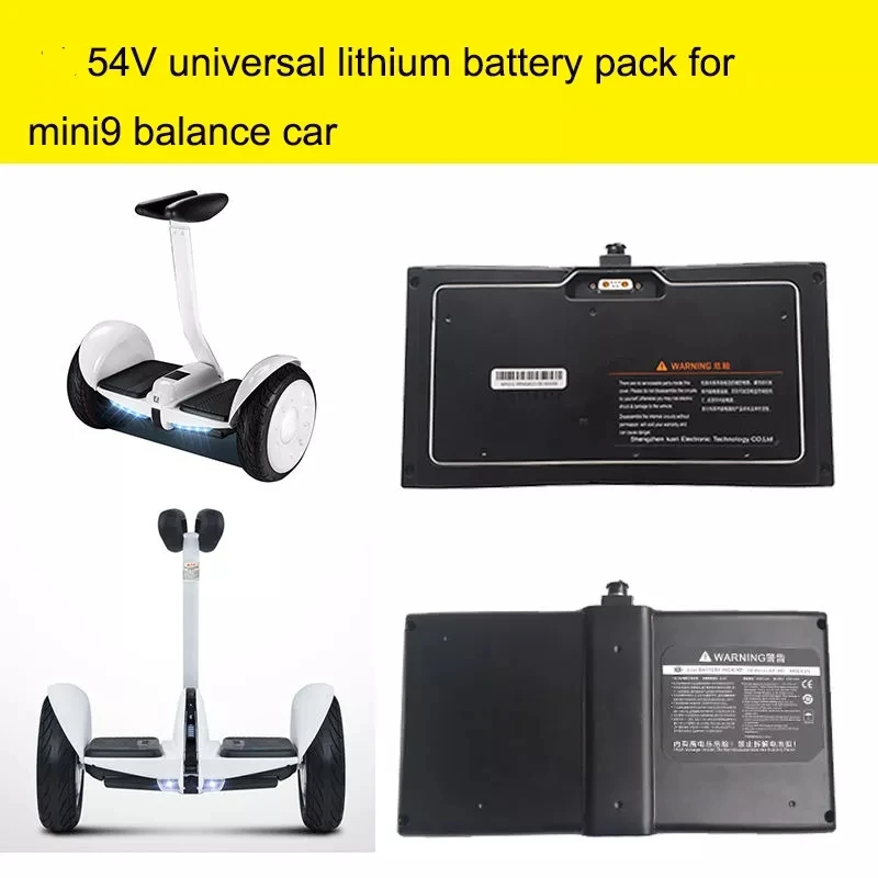 SELF BALANCING skateboard battery for Xiaomi Ninebot Segway 54V-63V 7500mAh lithium battery connection app with BMS