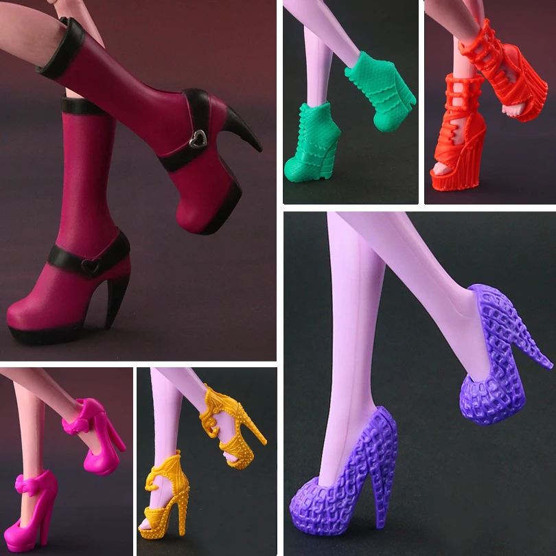 Doll Accessories Multi-styles Original Shoes for Monster high Dolls 15 style available doll accessories doll shoes