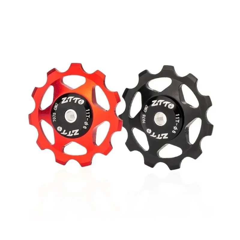 11T 13T MTB Bicycle Rear Derailleur Jockey Wheel Steel Bearing Pulley CNC Road Bike Guide Roller Idler shimano shifter ltwoo bike guide wheel rear derailleur bike derailleur