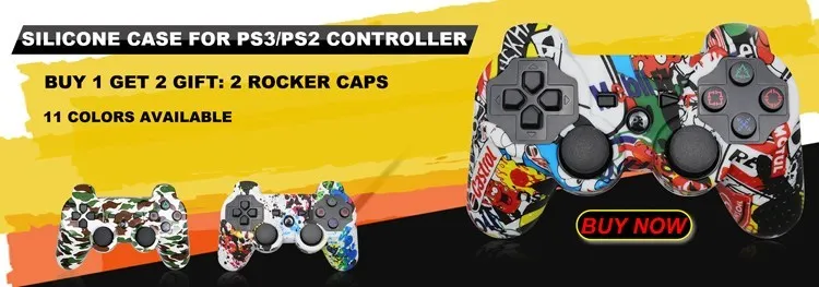 Wireless Gamepad for Sony PS2 Controller for Playstation 2 Console Joystick Double Vibration Shock Joypad  USB PC Game Controle