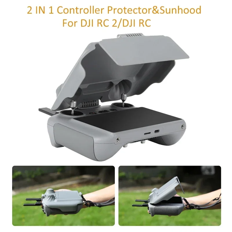 Sun Hood Sunshade For DJI RC2 Remote Control For DJI Air 3/Mini3 Pro with  Screen Remote Control Sun Hoods Panel Protective Cover Sunshade Cover