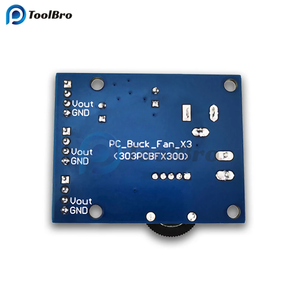 3CH 3A PWM PC Computer Chassis Fan Speed Controller Regulator Module DC 12V-24V to 0V-13V Step Down Buck Converter Board