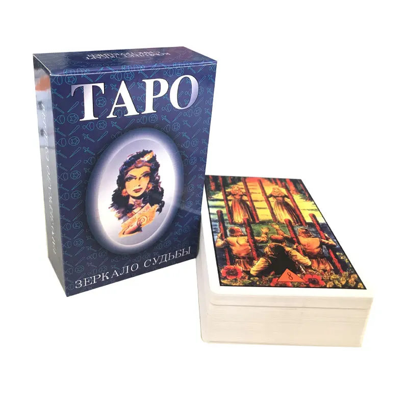 

Русский: Tapo Tarot Card для развлечений Fate Family вечерние Card Game Tarot с опциями руководства