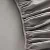 100%polyester 30CM High solid snug fit Egyption Quality Fitted Sheet only Elastic Band Around Mattress Easy Care(no pillowcases) 4