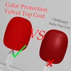 BOZLIN Color Protection Velvet Matte Top Coat 15ML UV Gel Soak Off  Semi-Permanent Varnish Clear Matte Top Base Coat Nail Art 5