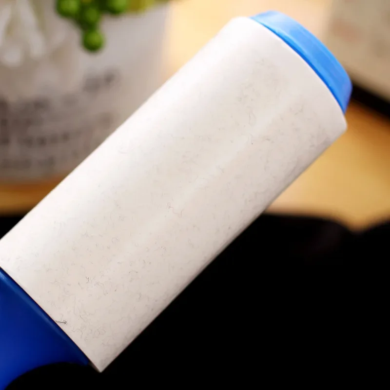Lint Roller 1 Roll 50 Sheets With Handle Brush Dust Remover Sticky Clothes Pet Dog Hair Fabric Fluff Cleaner Accessories