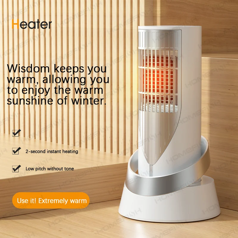 Electric Heater High Power Output Fast Heating Desktop