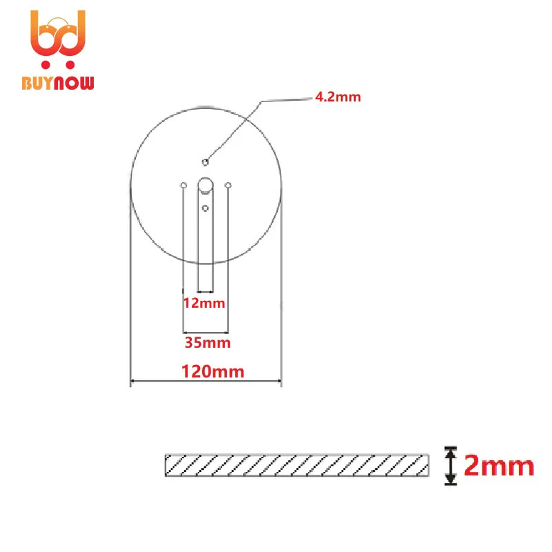 새로운 외경 120mm 다이얼 스케일 식별 다이얼 각도 측정 원형 디스크 각도기 기계 측정 도구용