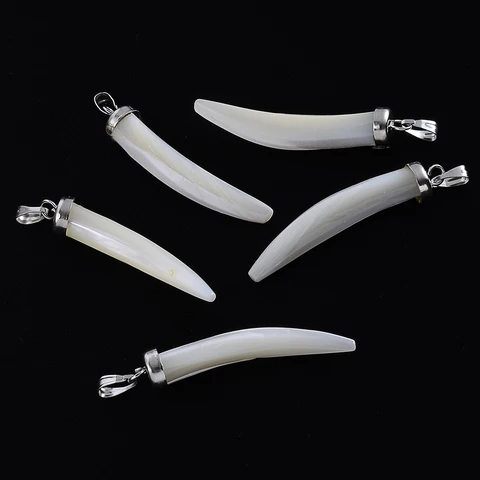 Shell Beads Mother of Pearl Love Cross Fish Animal Style Pendant Charms Beads for Necklace Earring DIY Jewelry Making