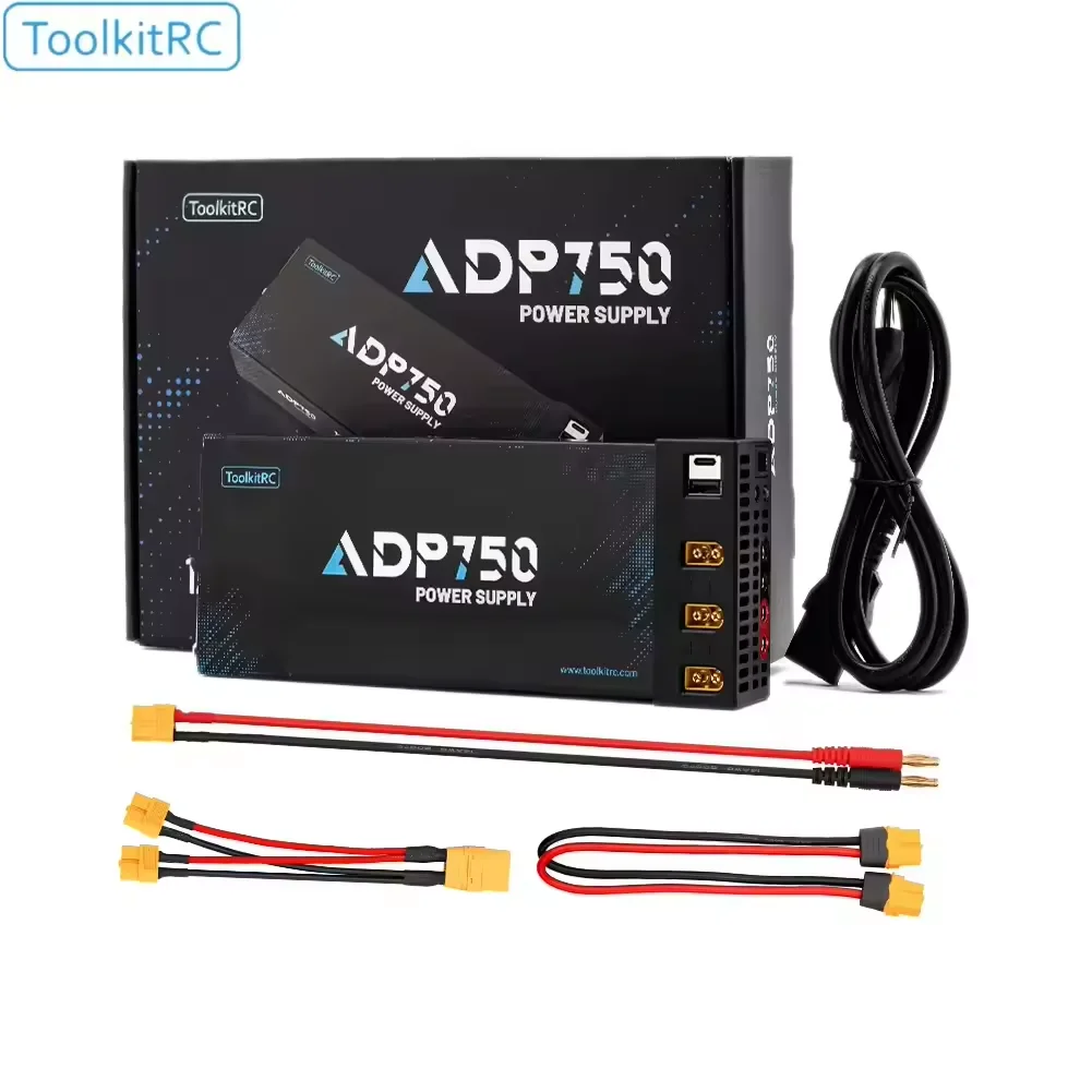 ToolkitRC ADP750 750W XT90 XT60 出力 12V 30A AC 入力 100V