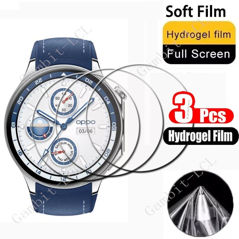 Premium HD Hydrogel Film Screen Protector for Smartwatches - Full Coverage Protection