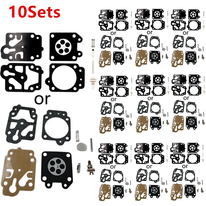 Carburetor Rebuild Kit 10Sets/1Set For 26cc-52cc Motorbike