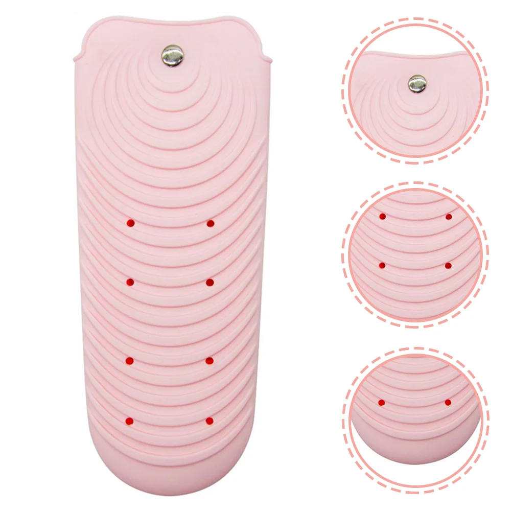 

Hair Straightener Storage Bag Rollers Curlers Tool Holder Heat Resistant Pouch Silica Gel Silicone Flat Iron Travel Insulation