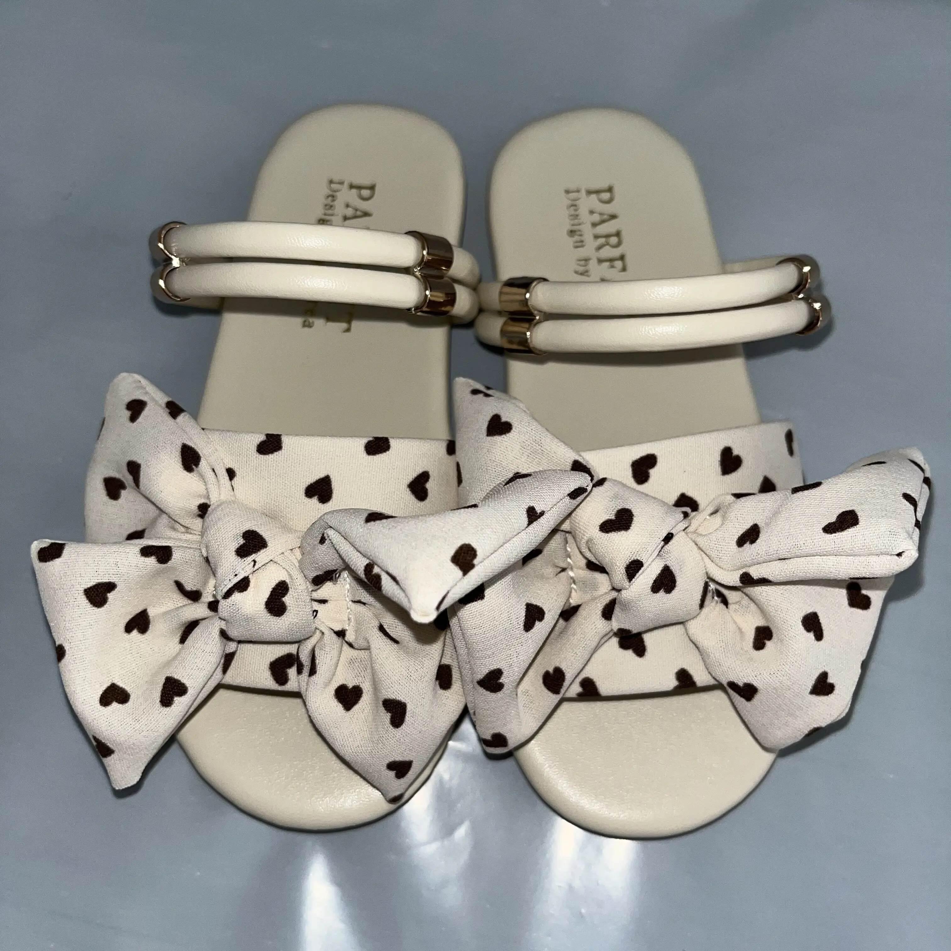 Children's Sandals Summer New Girls Slippers Two Wear Fashionable Non-slip Bow Knot All-match Sandals Sweet Slippers Shoes Girl girls shoes