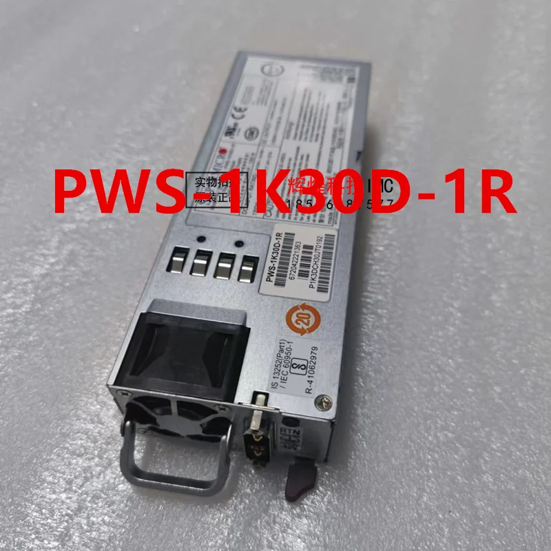 

Почти новый оригинальный импульсный источник питания для Supermicro CRPS DC 1300 Вт, модуль питания PWS-1K30D-1R